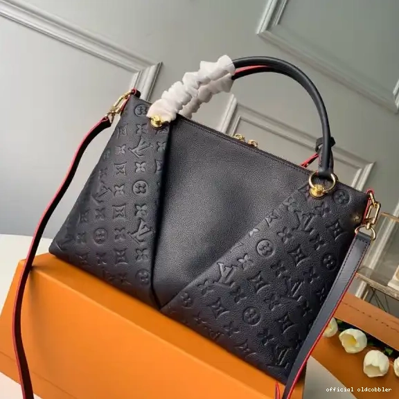 Official oldcobbler VUITTON V TOTE LOUIS MM 0608